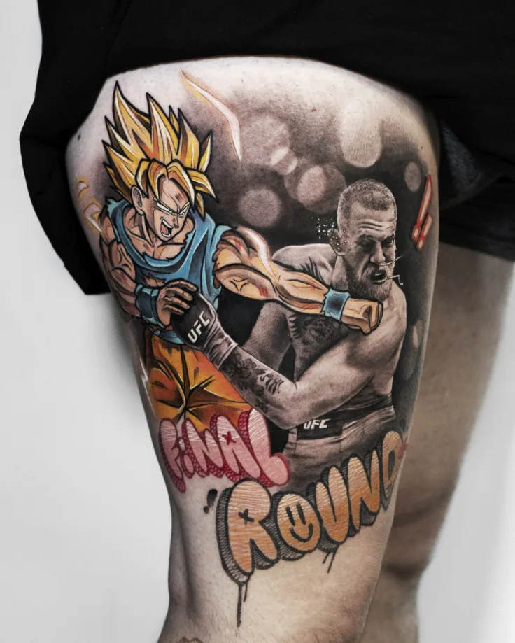 Showcasing Modern and Unique Anime Tattoo Designs