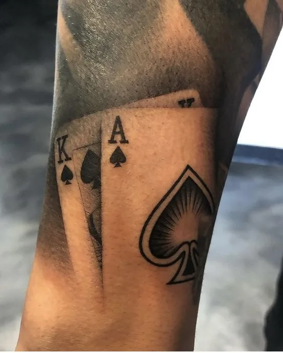 King of Spades Tattoo Designs: Customization and Symbolism