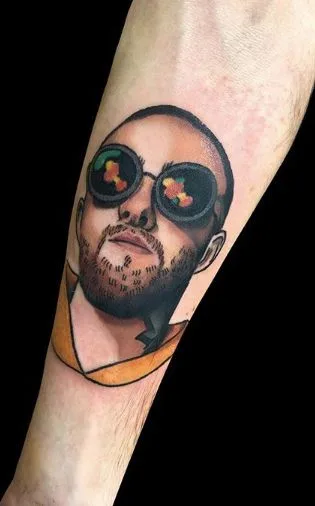 Finding inspiration from Mac Miller's music and life for your unique tattoo