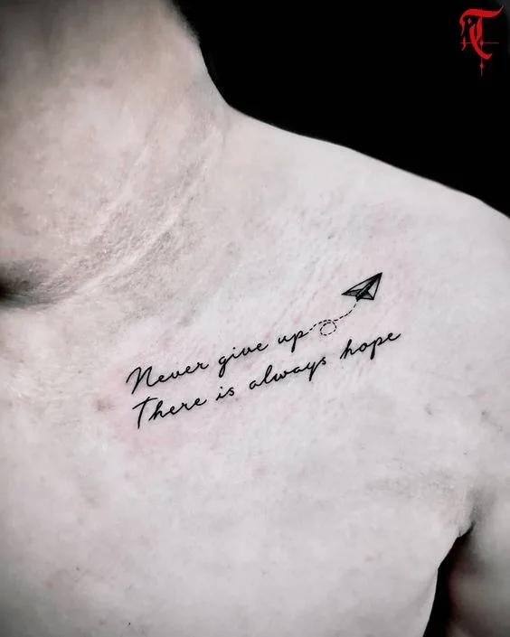 Discover impactful tattoo quotes that convey powerful messages in just a few words.