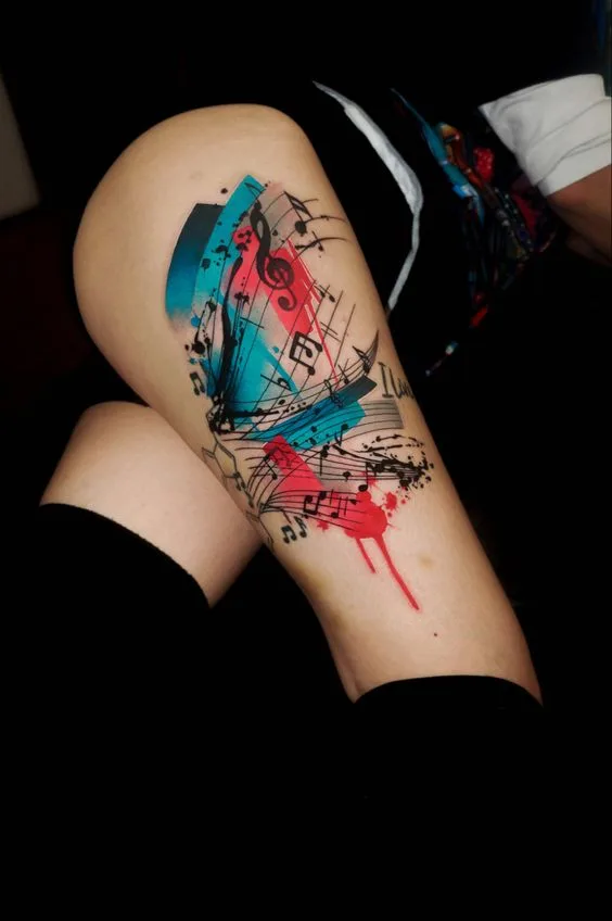 Instrument-Themed Tattoos: Beyond the Notes