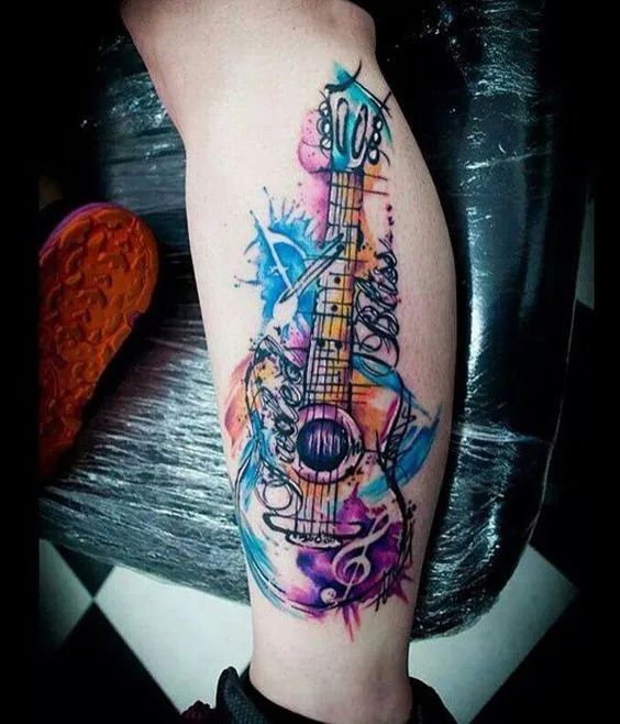 Instrument-Themed Tattoos: Beyond the Notes