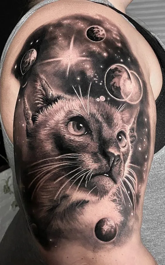 Adorable Cat Tattoo Designs to Make You Smile