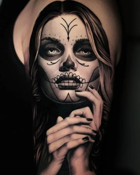 Placement Ideas for Sugar Skull Tattoos