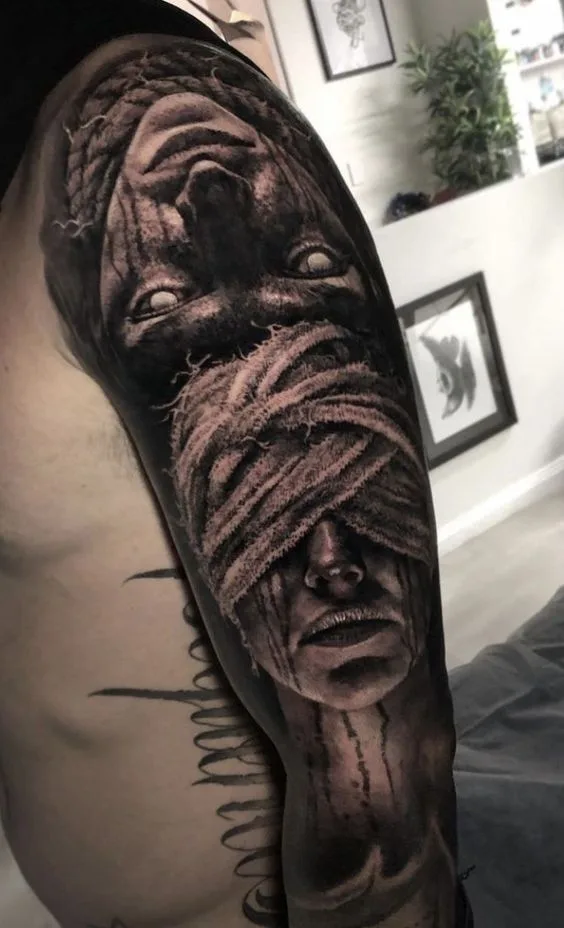 Expressing Personal Themes Through Horror Tattoos