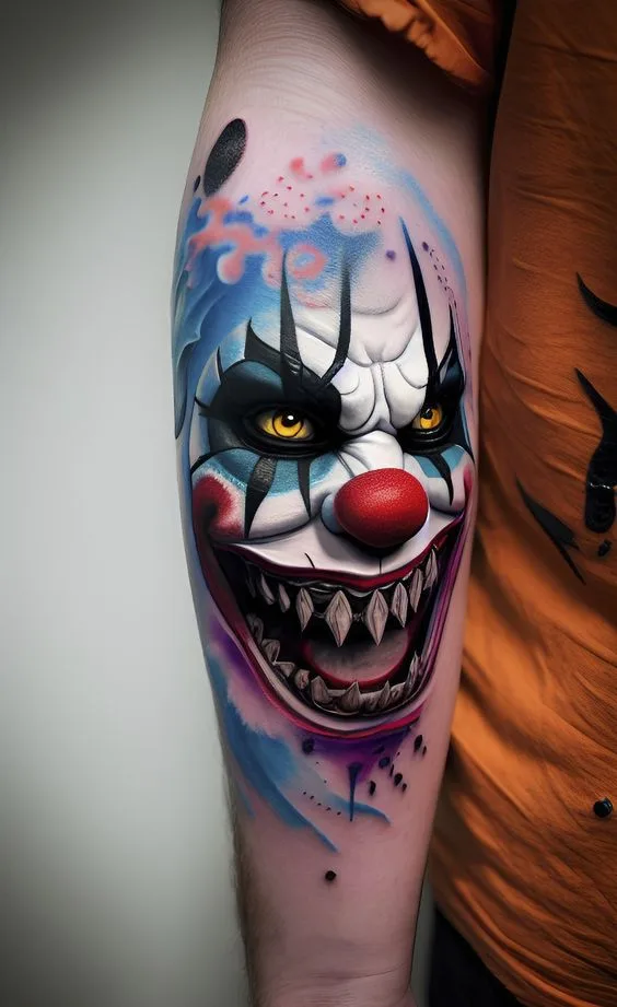 Incorporating the Red Balloon in Pennywise Tattoos