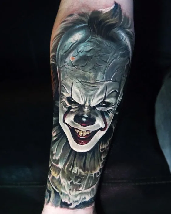The Rise of Pennywise in Tattoo Culture
