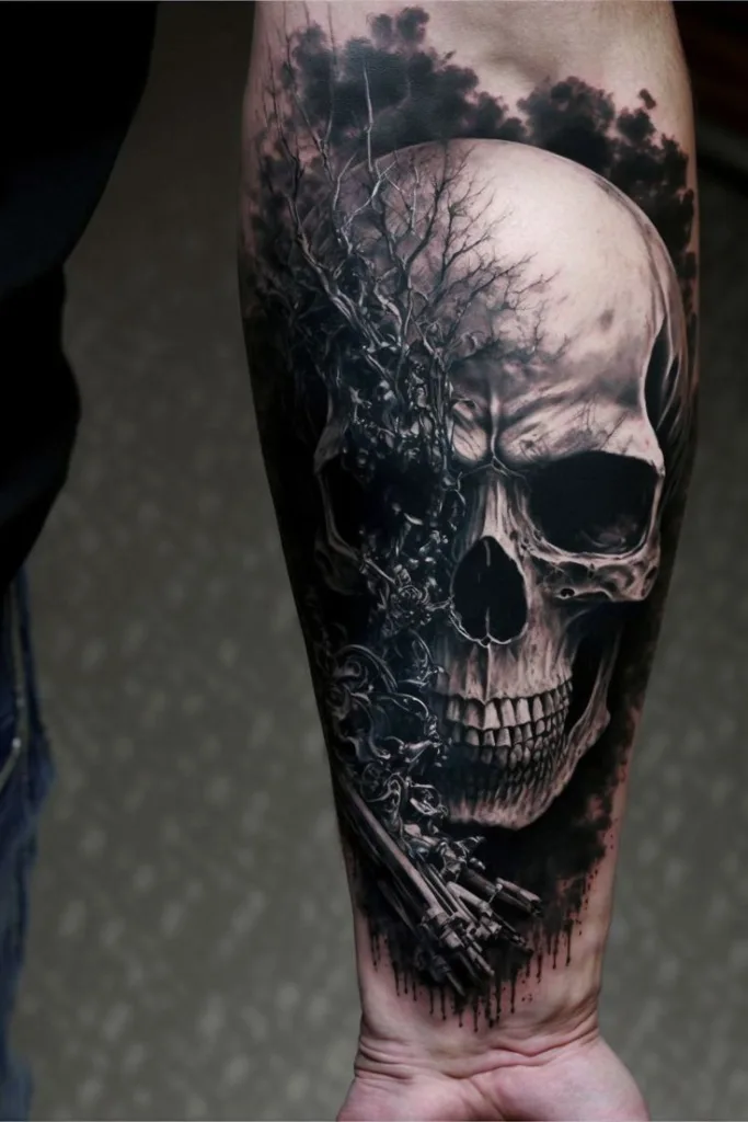The Lovers Skull Tattoo Art Insights