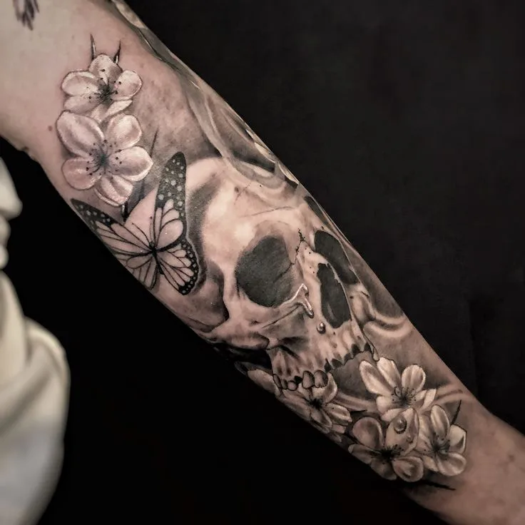 Day of the Dead Skull Tattoos Explained