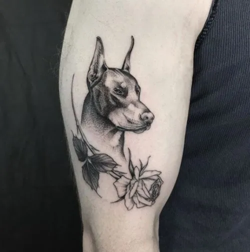 Best Placements for Doberman Tattoos