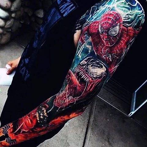 Venom Tattoo Design Ideas