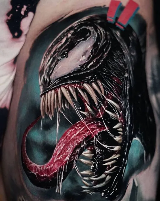 Venom Tattoos: Design Ideas & Meanings