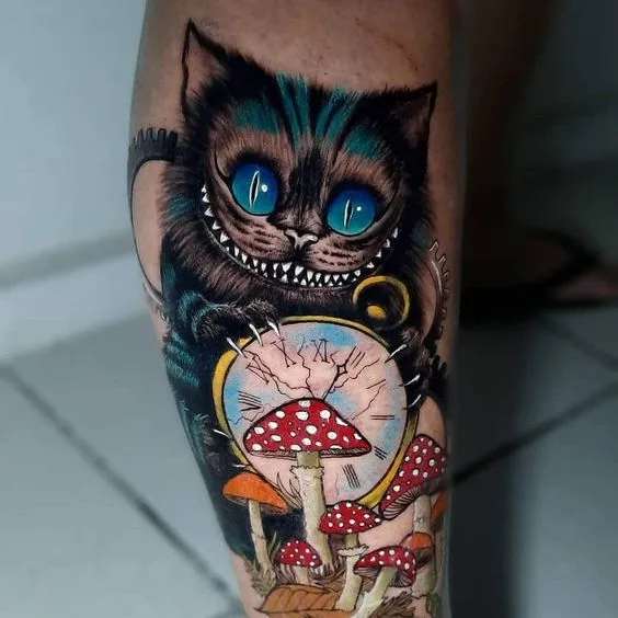 Cheshire Cat Tattoo: Design Ideas & Symbolism
