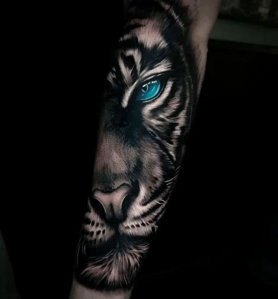 Tattoo Tiger 3D: Creative Designs & Symbolism